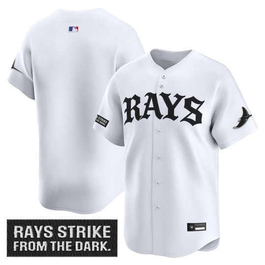 Men's Tampa Bay Rays 'Old English Edition' Vapor Premier Limited Jersey - All Stitched