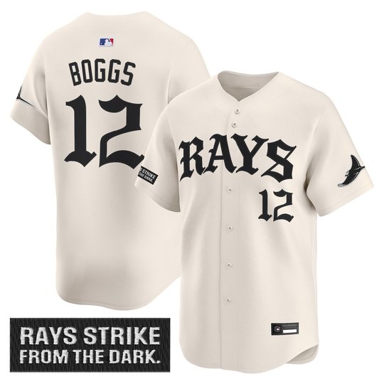 Men's Tampa Bay Rays 'Old English Edition' Vapor Premier Limited Jersey - All Stitched