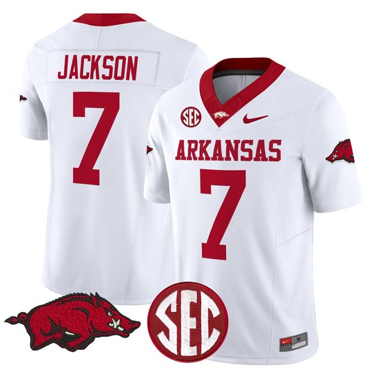 Men's Arkansas Razorbacks 2026 Vapor Limited Jersey - All Stitched