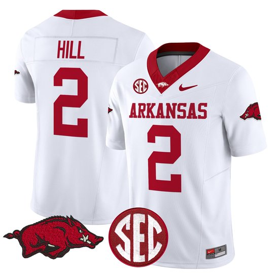 Men's Arkansas Razorbacks 2026 Vapor Limited Jersey - All Stitched