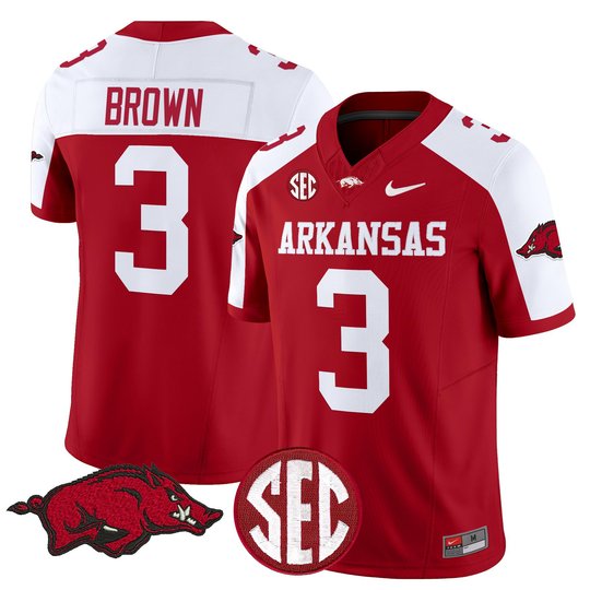 Men's Arkansas Razorbacks 2026 Vapor Limited Jersey - All Stitched