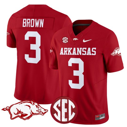 Men's Arkansas Razorbacks 2026 Vapor Limited Jersey - All Stitched