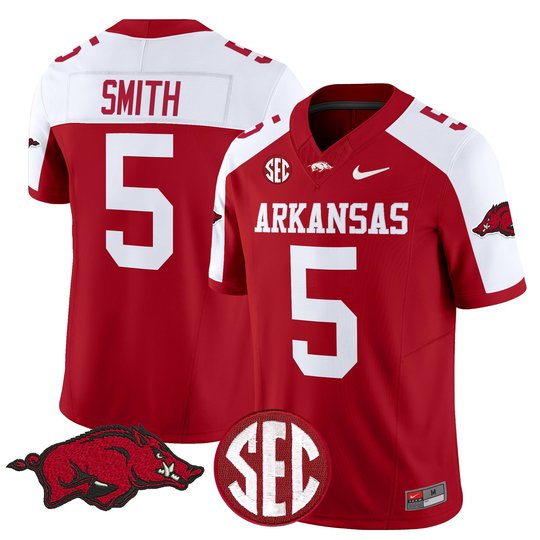 Men's Arkansas Razorbacks 2026 Vapor Limited Jersey - All Stitched