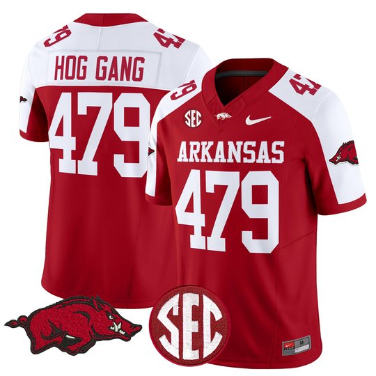 Men's Arkansas Razorbacks 2026 Vapor Limited Jersey - All Stitched