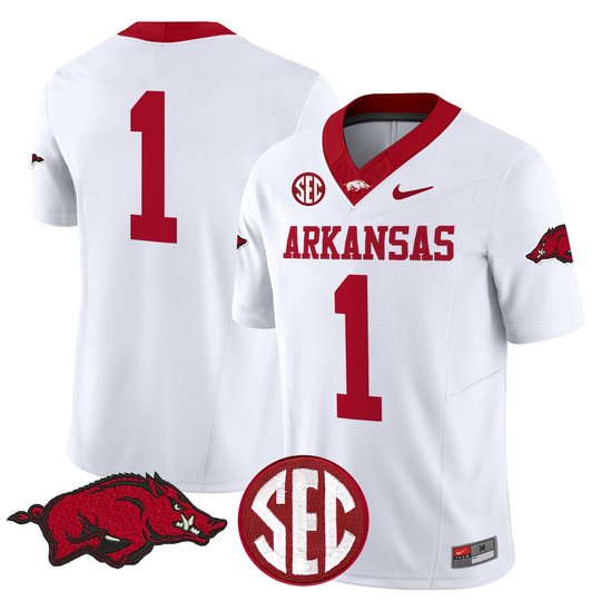 Men's Arkansas Razorbacks 2026 Vapor Limited Jersey - All Stitched