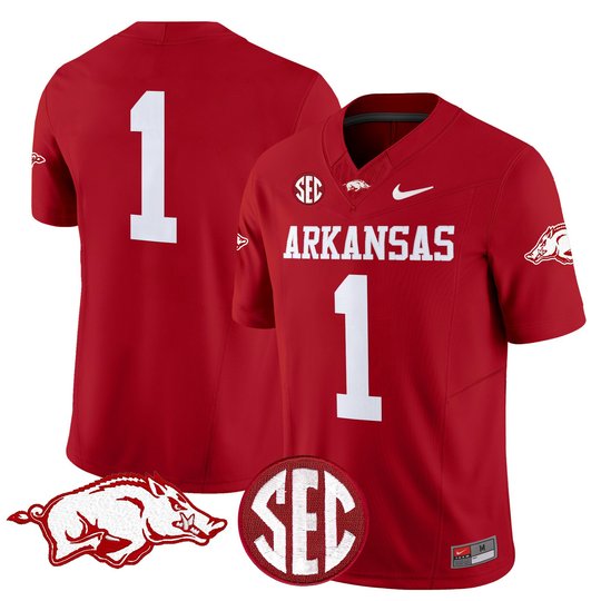 Men's Arkansas Razorbacks 2026 Vapor Limited Jersey - All Stitched