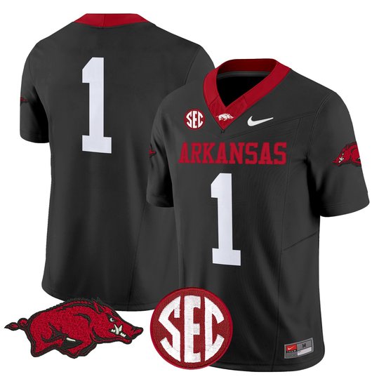 Men's Arkansas Razorbacks 2026 Vapor Limited Jersey - All Stitched