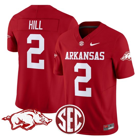 Men's Arkansas Razorbacks 2026 Vapor Limited Jersey - All Stitched