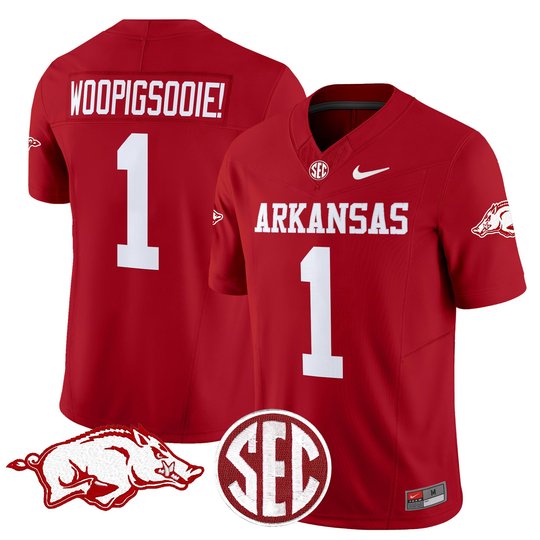 Men's Arkansas Razorbacks 2026 Vapor Limited Jersey - All Stitched