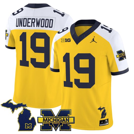 Men's Michigan Wolverines 2026 Vapor Limited Jersey - All Stitched