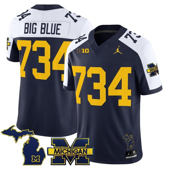 Men's Michigan Wolverines 2026 Vapor Limited Jersey - All Stitched