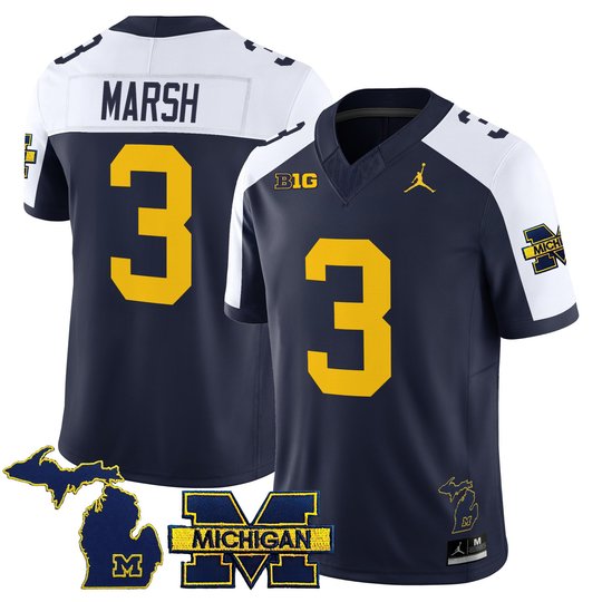 Men's Michigan Wolverines 2026 Vapor Limited Jersey - All Stitched