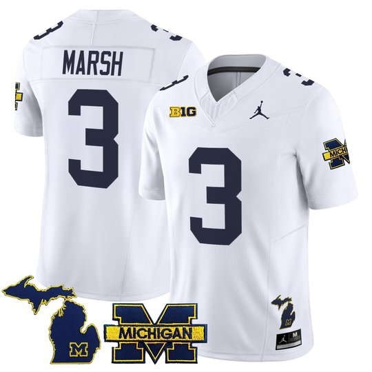 Men's Michigan Wolverines 2026 Vapor Limited Jersey - All Stitched