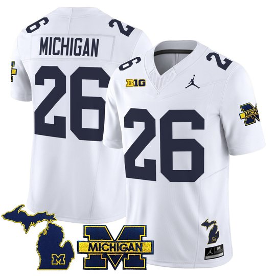Men's Michigan Wolverines 2026 Vapor Limited Jersey - All Stitched