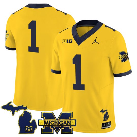 Men's Michigan Wolverines 2026 Vapor Limited Jersey - All Stitched