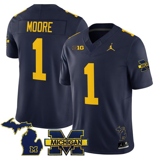 Men's Michigan Wolverines 2026 Vapor Limited Jersey - All Stitched