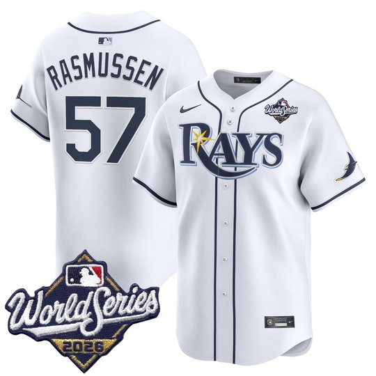 Men's Tampa Bay Rays 2026 World Series Vapor Premier Limited Jersey V2 - All Stitched