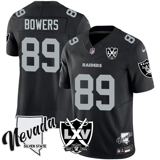 Men's Raiders 2024 Vapor Limited Jersey - 65th Anniversary - All Stitched
