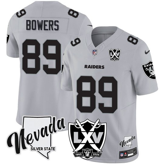 Men's Raiders 2024 Vapor Limited Jersey - 65th Anniversary - All Stitched