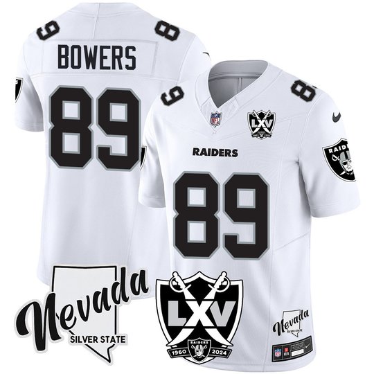 Men's Raiders 2024 Vapor Limited Jersey - 65th Anniversary - All Stitched