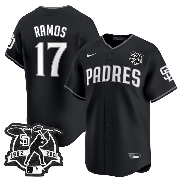 Sergio Ramos San Diego Padres Lights Out Vapor Limited Jersey - All Stitched