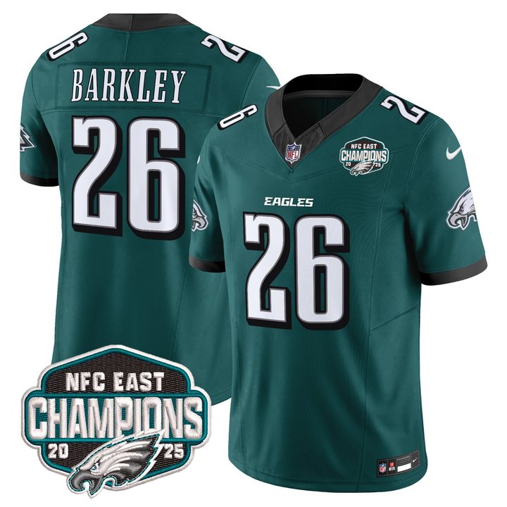 Men's Philadelphia Eagles  2025 NFC East Division Champions Vapor Limited Jersey - All Stitched