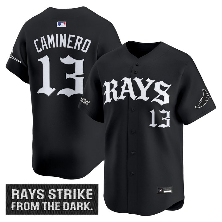 Men's Tampa Bay Rays 'Old English Edition' Vapor Premier Limited Jersey - All Stitched