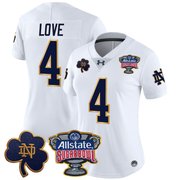 Women's Notre Dame Fighting Irish 2024 Sugar Bowl Patch Vapor Limited Jersey V2 - All Stitched