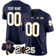 Notre Dame Fighting Irish 2025 CFP Final Patch Vapor Limited Custom Jersey - All Stitched