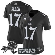 Women's Buffalo Bills 'Gothic Cold Front Edition' Vapor Limited Jersey - All Stitched