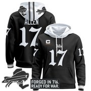 Men's Buffalo Bills 'Gothic Cold Front Edition' Pullover Hoodie - All Stitched