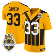 Pittsburgh Steelers 1933 Patch Throwback Vapor Limited Jersey - All Stitched
