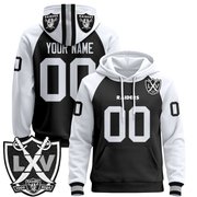 Las Vegas Raiders 2025 Premium Custom Pullover Hoodie - All Stitched