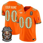 Miami Hurricanes Día de los Muertos Vapor Limited Custom Jersey - All Stitched