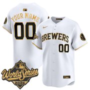 Milwaukee Brewers 2026 World Series Vapor Premier Limited Custom Jersey - All Stitched