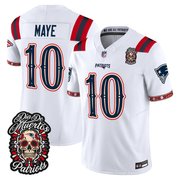Men's New England Patriots Día de los Muertos Vapor Limited Jersey - All Stitched