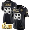 Youth's Chiefs Super Bowl Vapor Gold Jersey - All Stitched