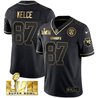 Youth's Chiefs Super Bowl Vapor Gold Jersey - All Stitched
