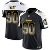 Youth's Steelers Arch Smoke Vapor Jersey - All Stitched
