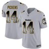 Youth's Steelers Arch Smoke Vapor Jersey - All Stitched
