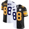 Pat Freiermuth #88 Pittsburgh Steelers Mix Penn State Split Jersey - All Stitched