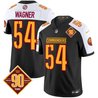 Men's Washington Commanders 90th Anniversary Patch Vapor Limited Jersey - All Stitched