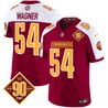 Men's Washington Commanders 90th Anniversary Patch Vapor Limited Jersey - All Stitched