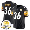 Men's Steelers 50th Anniversary of Super Bowl IX Patch Vapor Limited Jersey - All Stitched