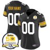 Steelers 50th Anniversary Of Super Bowl IX Patch Vapor Limited Custom Jersey - All Stitched