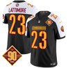 Men's Washington Commanders 90th Anniversary Patch Vapor Limited Jersey - All Stitched