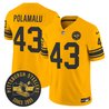 Men's Pittsburgh Steelers Throwback 1962 Vapor Limited Jersey V2 - All Stitched