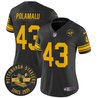Women's Pittsburgh Steelers Throwback 1962 Vapor Limited Jersey - Est. 1933 Patch - All Stitched