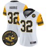 Women's Pittsburgh Steelers Throwback 1962 Vapor Limited Jersey - Est. 1933 Patch - All Stitched