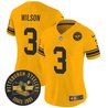 Women's Pittsburgh Steelers Throwback 1962 Vapor Limited Jersey - Est. 1933 Patch - All Stitched